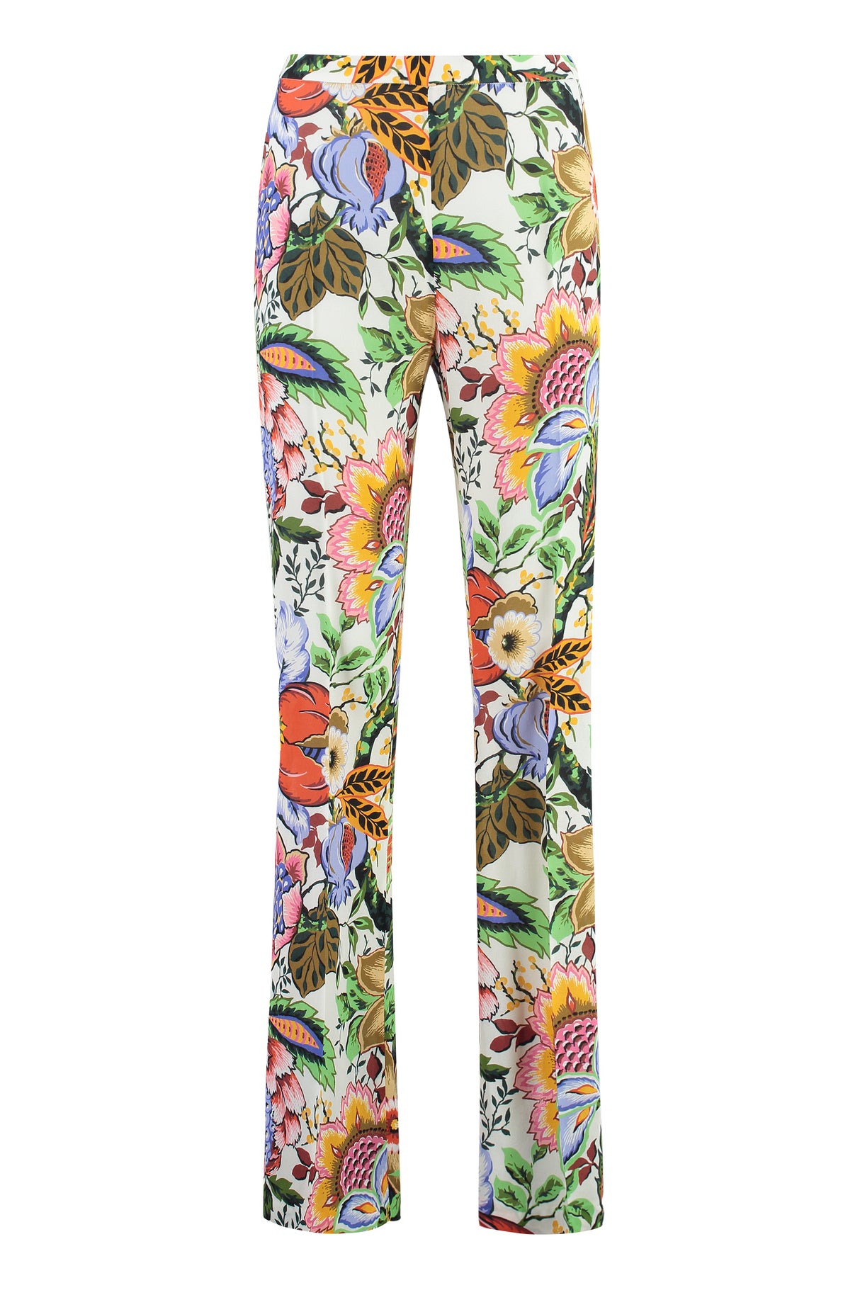 ETRO Floral Printed Wide-Leg Trousers for Women