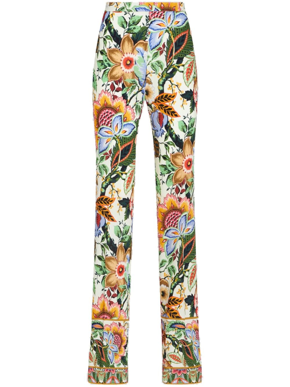 ETRO Multicolor Straight Pants for Women - 24SS season