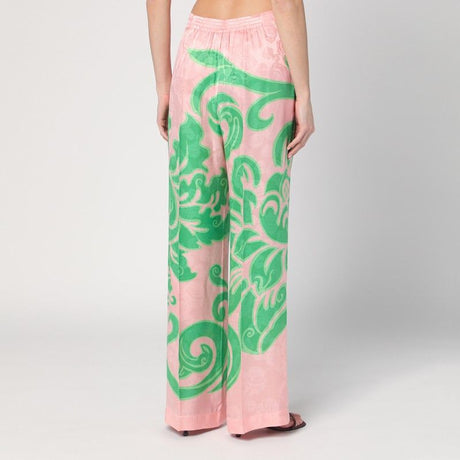 ETRO Wide Printed Trousers - Stylish Fit