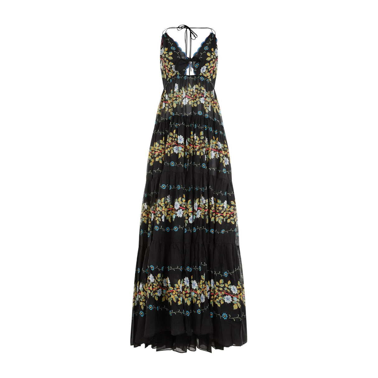 ETRO Black Cotton Long Dress for Women