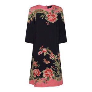 ETRO Elegant Silk-Blend Mini Dress