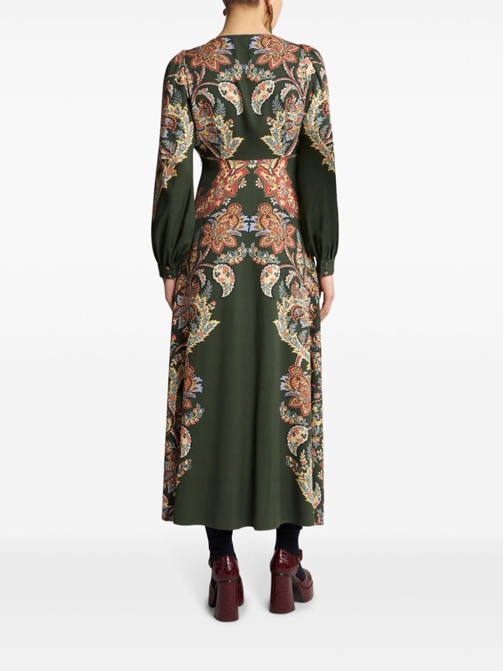 ETRO Chic Printed Midi Dress for Fall 2024