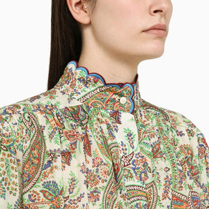 Áo Blouse Họa Tiết Paisley - Đa Màu