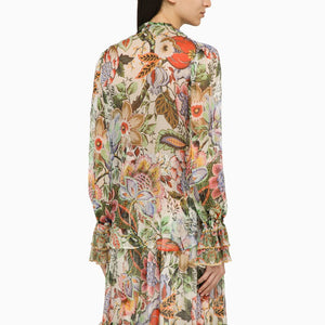 ETRO Multicoloured Silk Shirt for Women - SS24 Collection