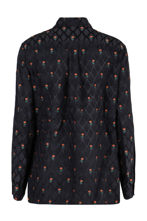 ETRO Floral Print Button-Up Shirt for Women