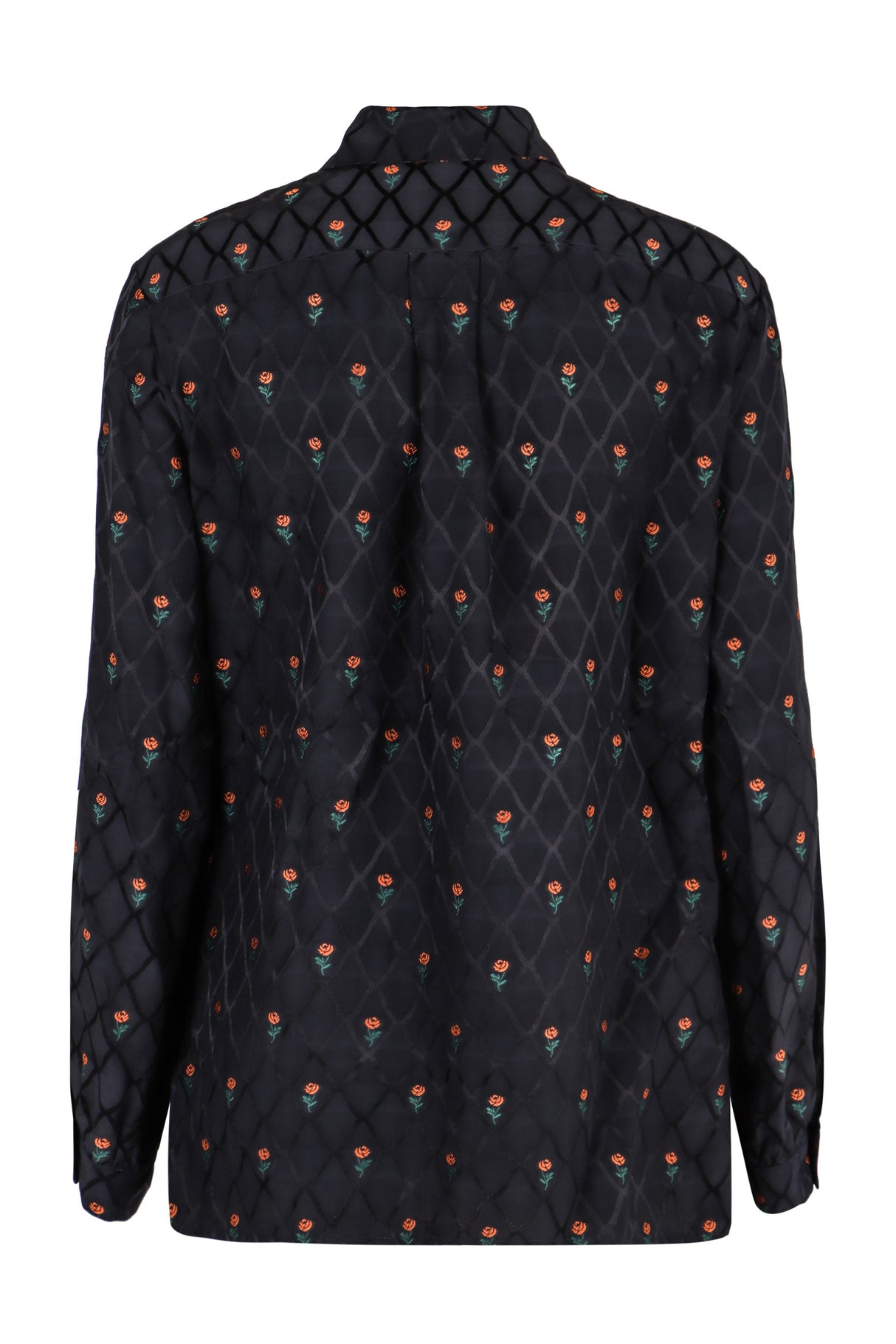 ETRO Geometric Floral Jacquard Top