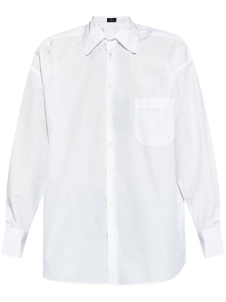 ETRO Chic Embroidered Poplin Shirt for Women