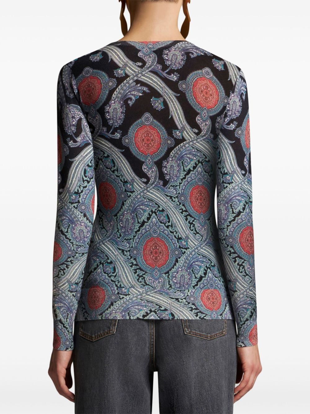 ETRO Elegant Women's T-Shirt for a Cozy Autumn