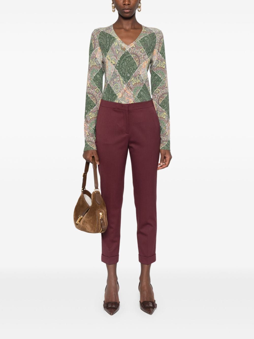 ETRO Women's Luxe Knit T-Shirt