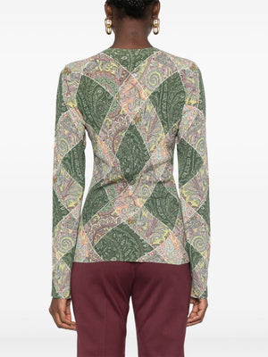 ETRO Women's Luxe Knit T-Shirt