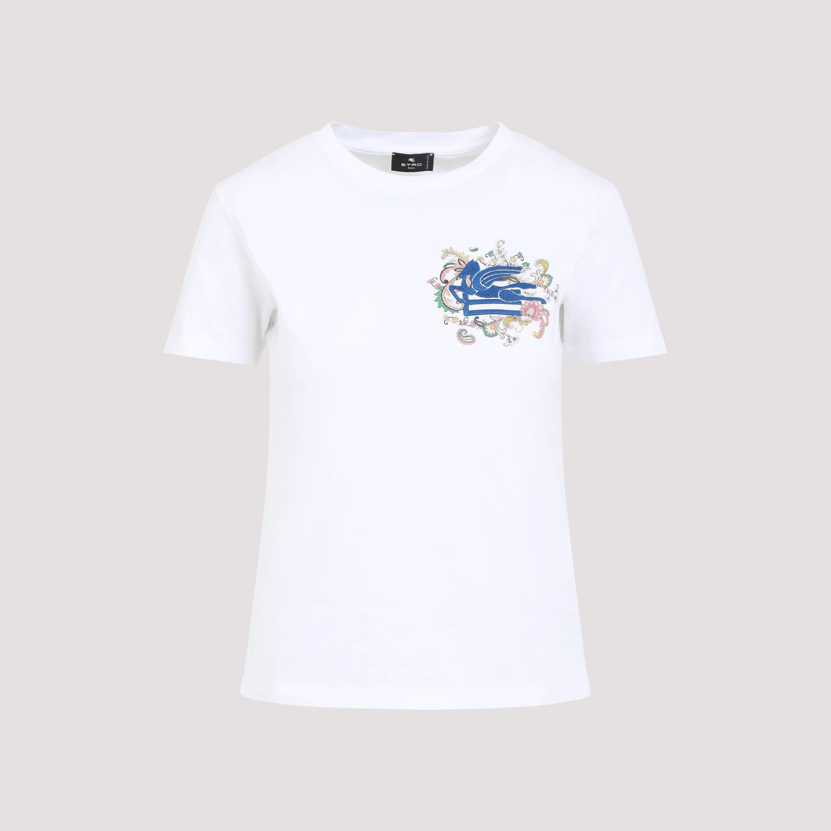 ETRO Women's Pegasus Logo Mini Tee