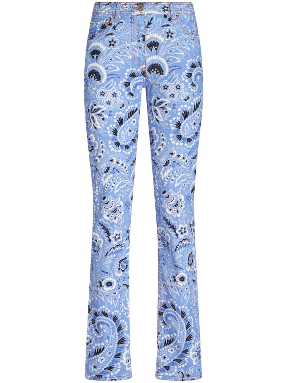 ETRO Mid-Rise Skinny Cut Jeans