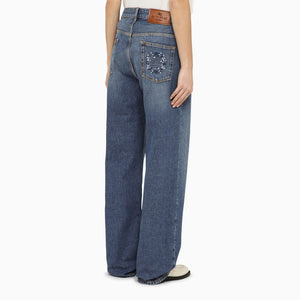 ETRO Low-Waisted Baggy Jeans for Women