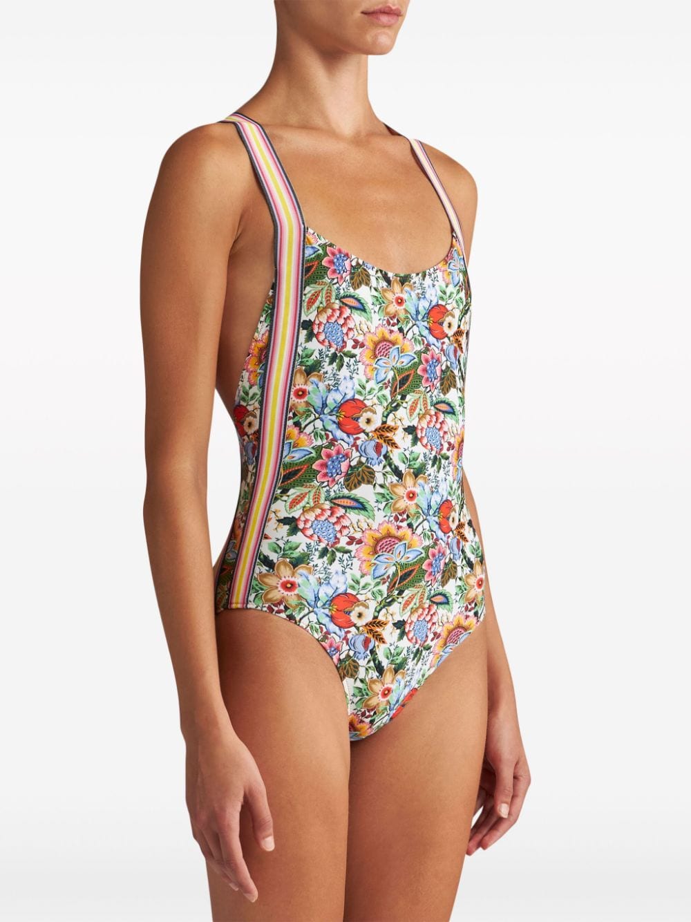 ETRO Multicolor Floral Swimsuit for Women - SS24 Collection