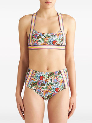 ETRO Multicolor Flora Bikini Set for Women | SS24 Collection