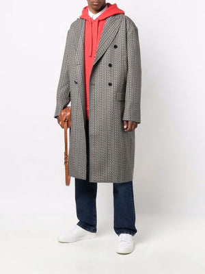 VALENTINO GRIGIO/NERO VLTN TIMES Jacket for Men - FW21 Collection