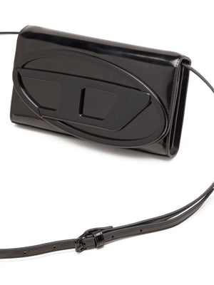 DIESEL Chic Mini Leather Wallet on Chain