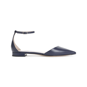 GIORGIO ARMANI Elegant Blue Ballerina Flats