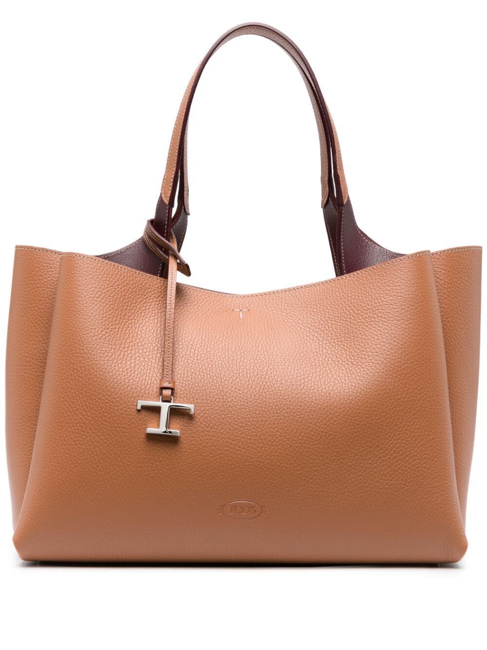 TOD'S Elegant Medium Leather Tote