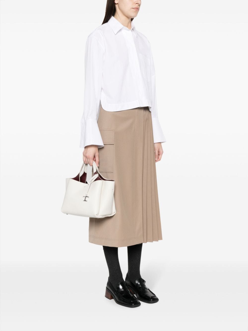 TOD'S 24SS Nude and Neutrals Tote Bag for Women