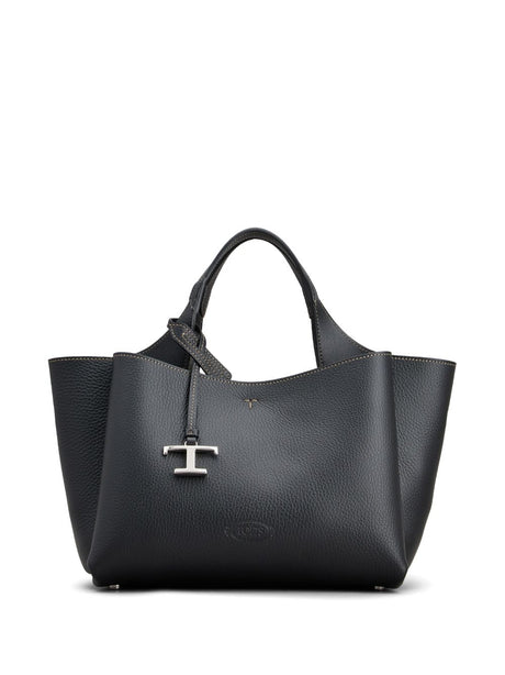 TOD'S Timeless Mini Leather Tote Handbag