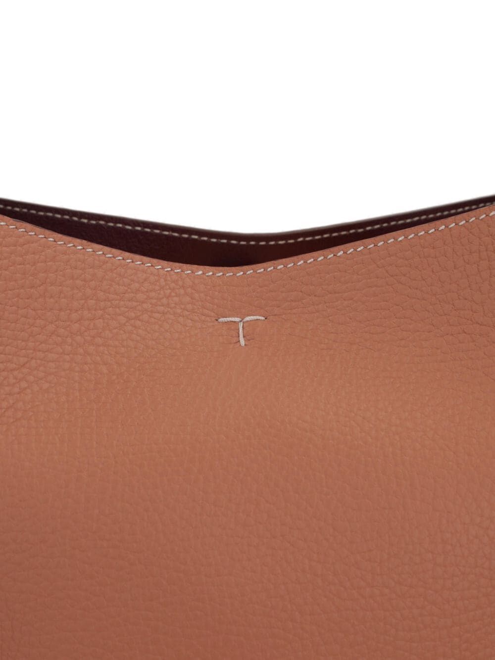 TOD'S Logo-Embellished Leather Tote Handbag