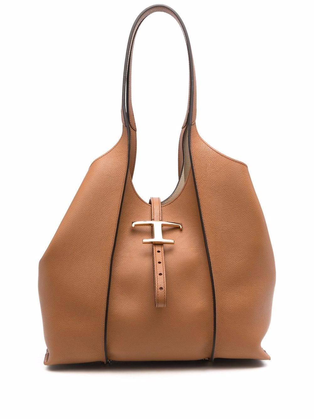 TOD'S Timeless Leather Handbag for Women in Brown - SS24 Collection