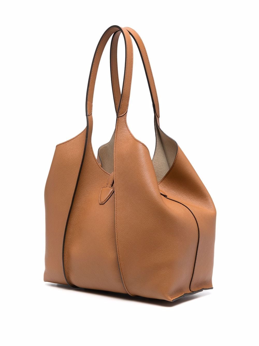 TOD'S Timeless Leather Handbag for Women in Brown - SS24 Collection