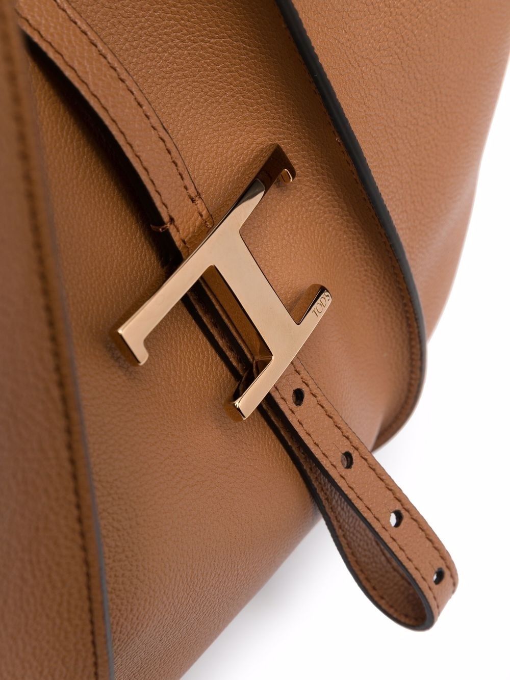 TOD'S Timeless Leather Handbag for Women in Brown - SS24 Collection