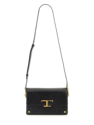 TOD'S Mini Shoulder Handbag in Luxe Leather