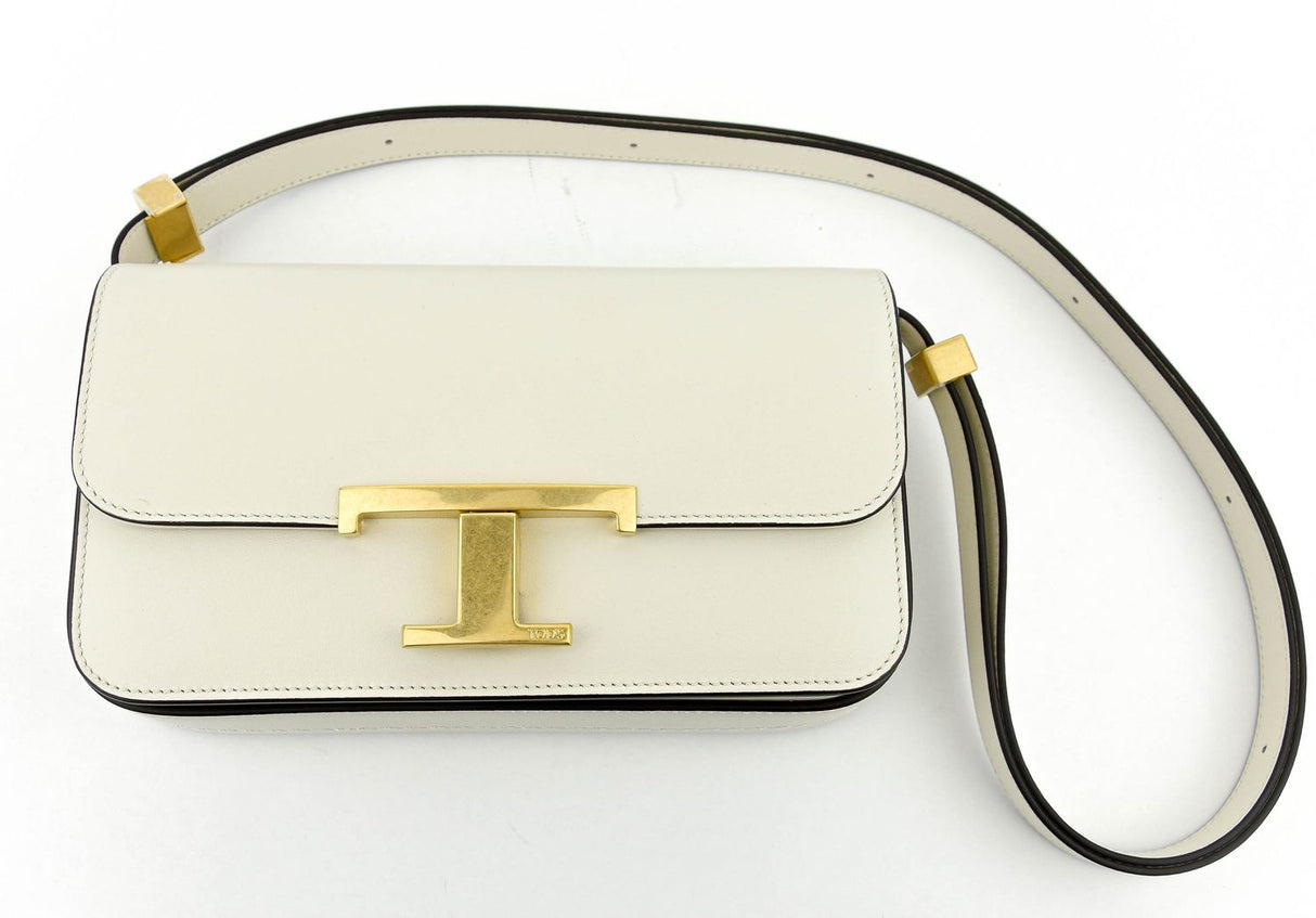 TOD'S Elegant Mini Calfskin Handbag