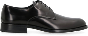 TOD'S Bold and Timeless Leather Lace-Up Oxfords for Men