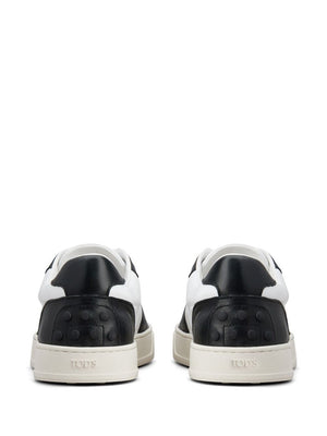 TOD'S PANELLED LEATHER Sneaker