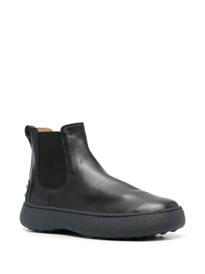 TOD'S Multicolor Men's Winter Rubber Boots for FW22