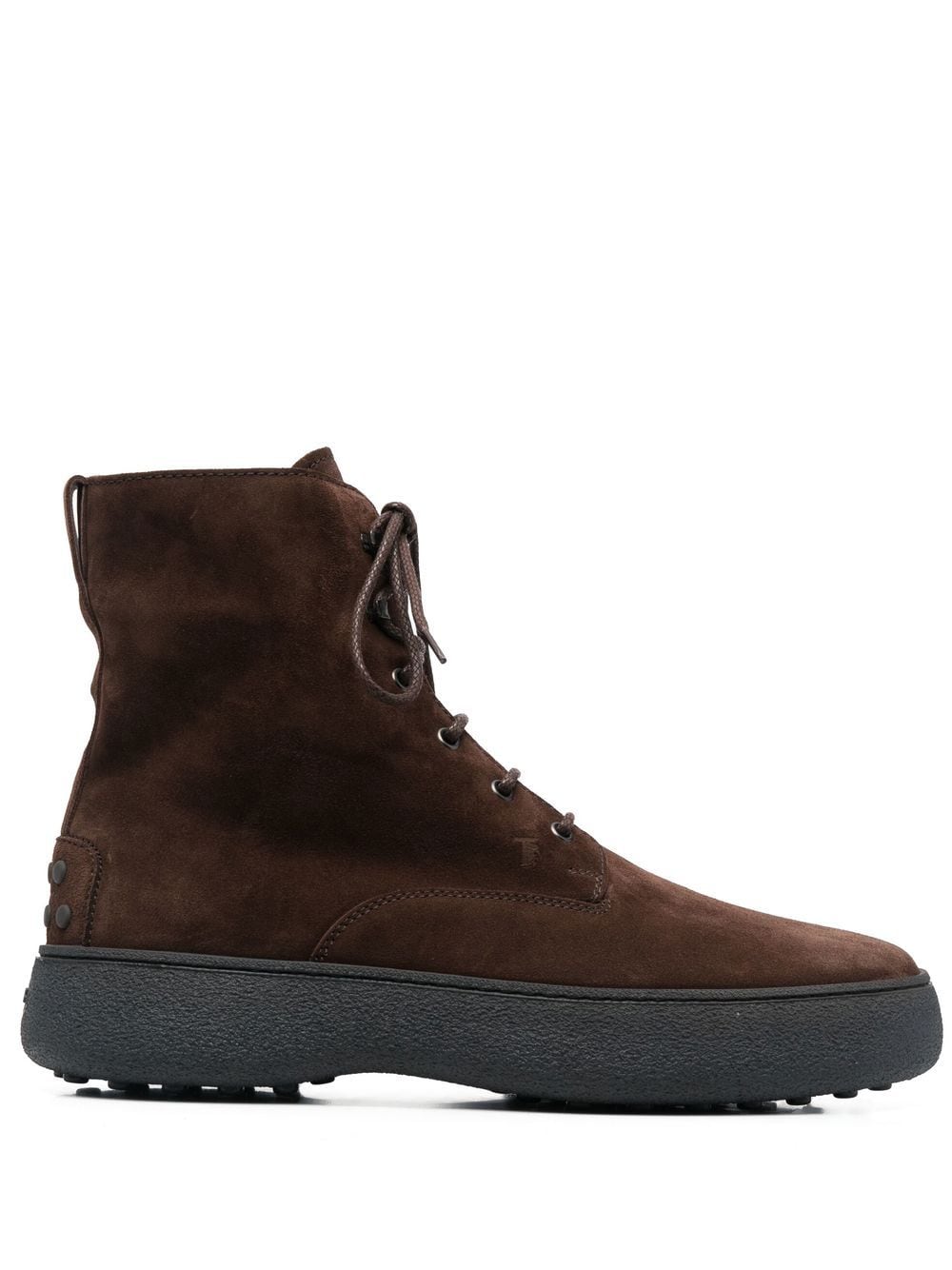 TOD'S Mens Calf Leather Suede Boots for Spring/Summer 2024