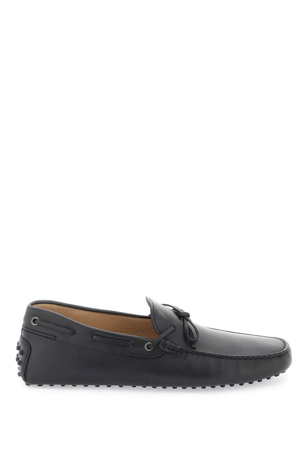 TOD'S City Rubber Leather Loafers for Men