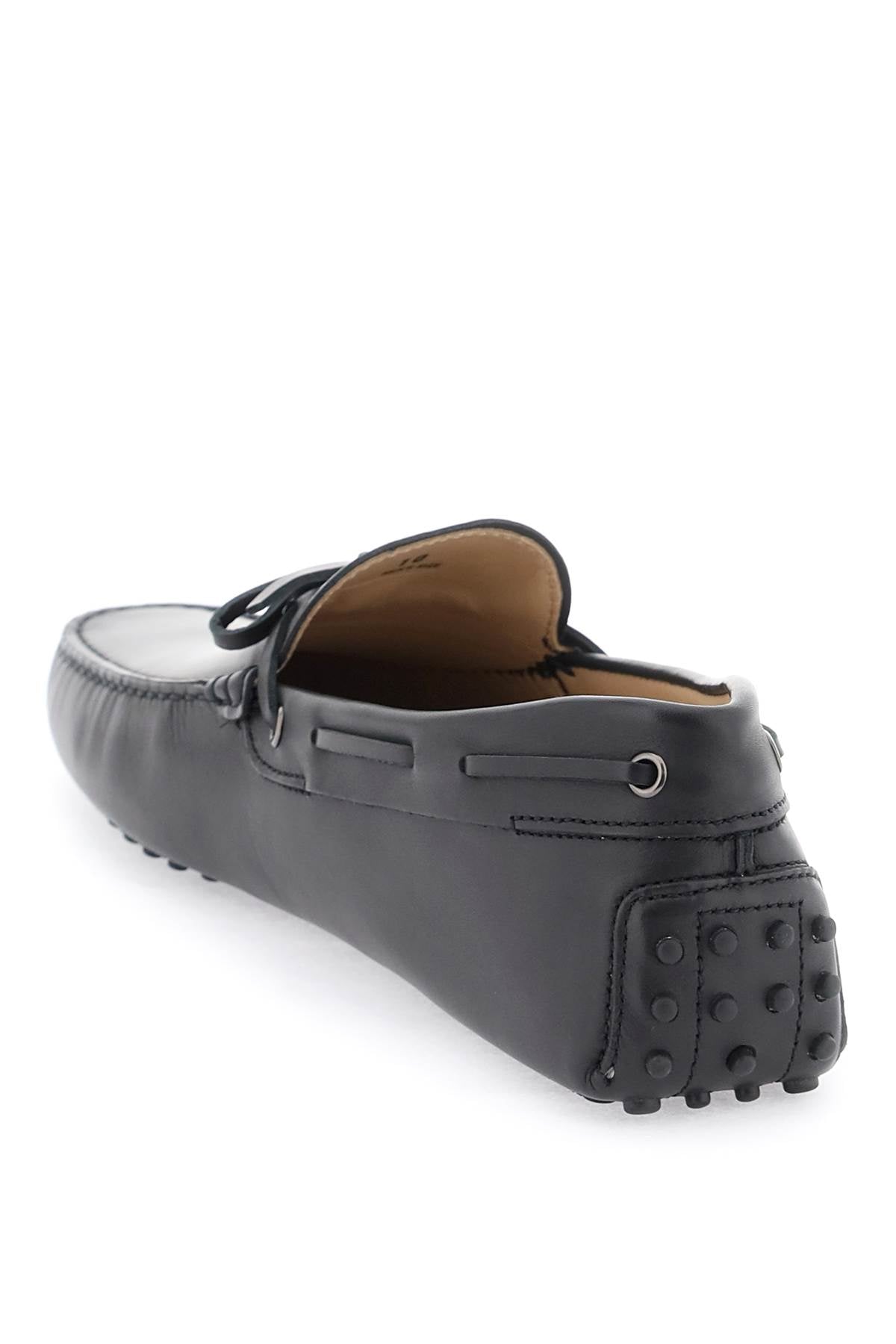 TOD'S City Rubber Leather Loafers for Men