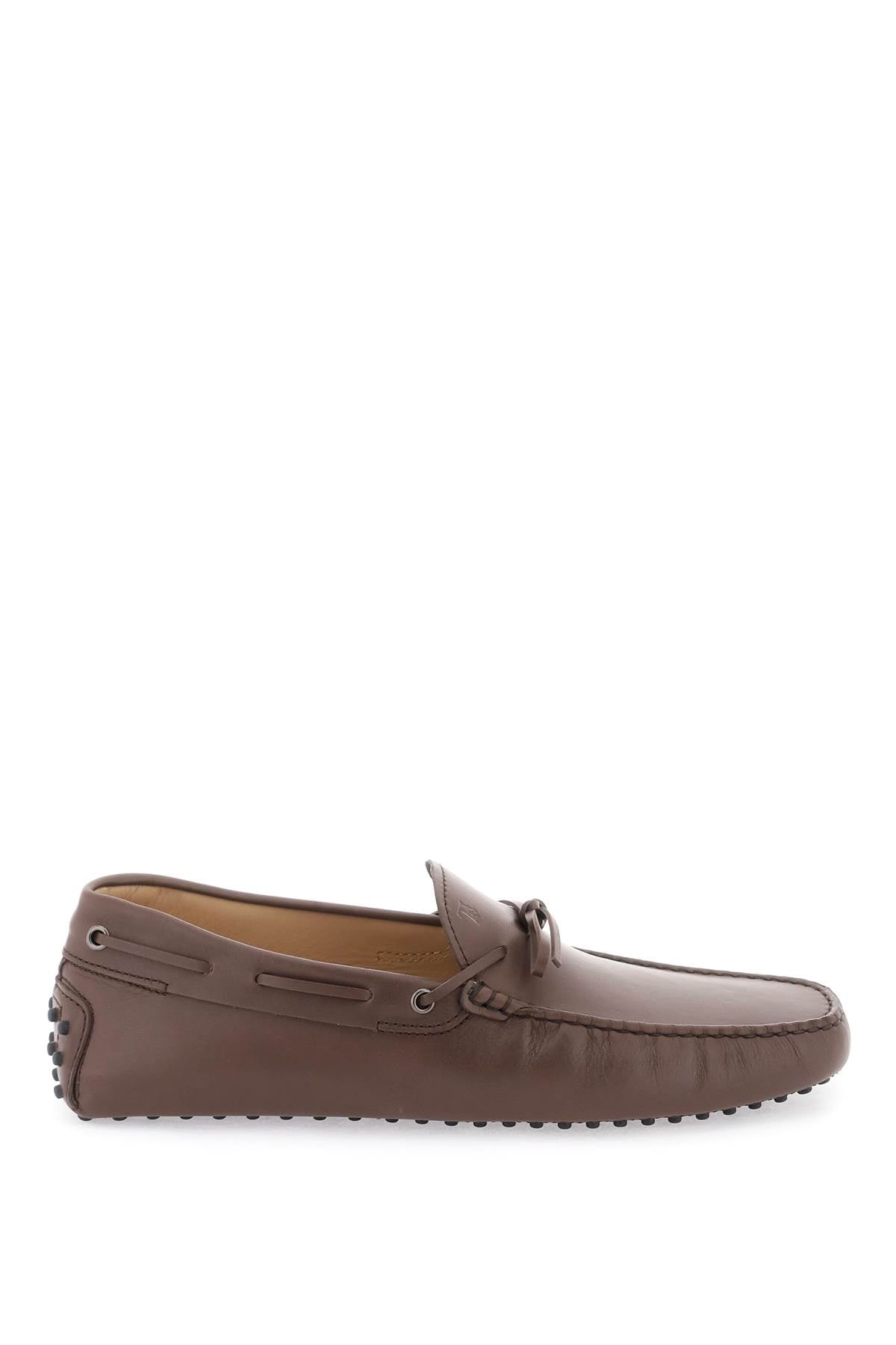 TOD'S City Rubber Leather Loafers for Men