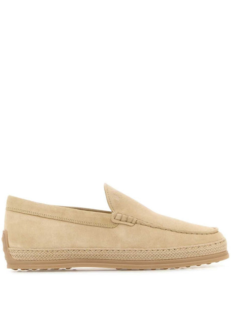 TOD'S Men's Suede Leather Slip-On Sneakers