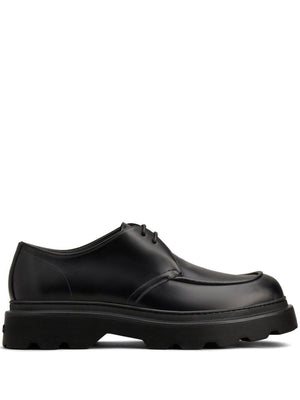 TOD'S Elegant Leather Derby Dress Shoes