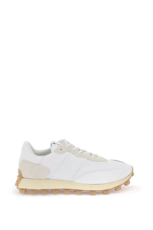 TOD'S Men's White Leather Sneakers for SS23