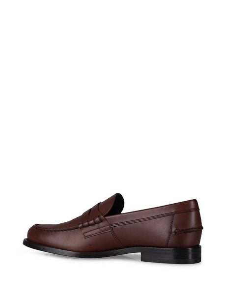 TOD'S Classic Leather Loafers for Men