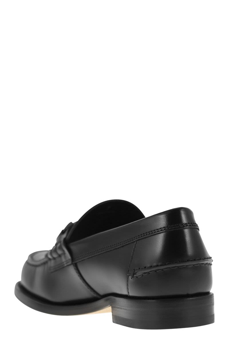 TOD'S Timeless Black Leather Loafers for Men