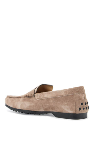 TOD'S Suede Moccasins for Men - FW24 Collection