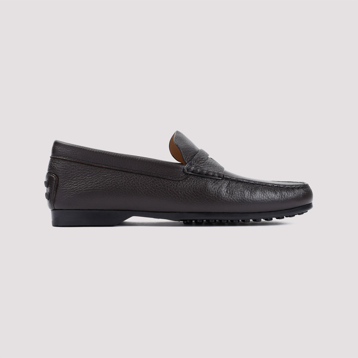 TOD'S Luxury Brown Deer Leather Loafers