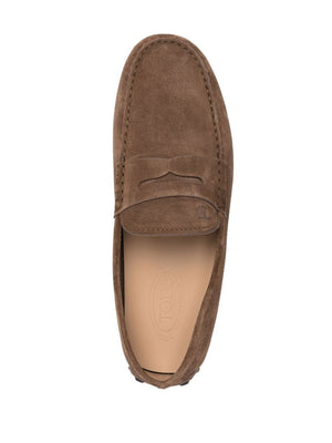 TOD'S Stylish Brown Laced Up Shoes for Men - 24SS Collection