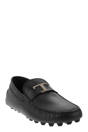 TOD'S Classic Casual Moccasin with Rubber Sole