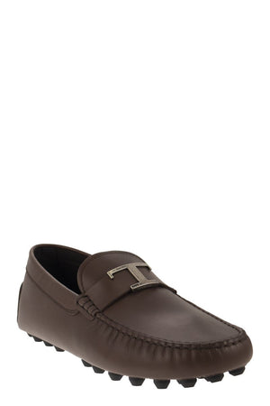 TOD'S Classic Casual Moccasin with Rubber Sole