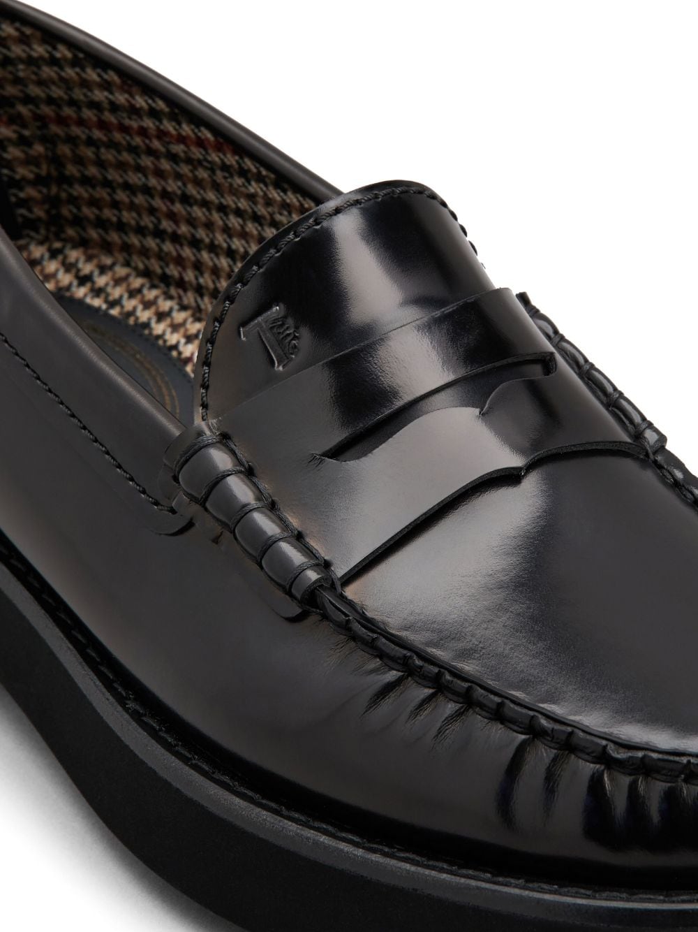 TOD'S Classic Black Laced up Shoes for Men - Timeless Style for Any Occasion