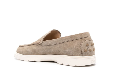 TOD'S Rugged Slip-On Loafers for Men